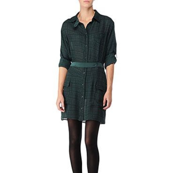 rag and bone green dress